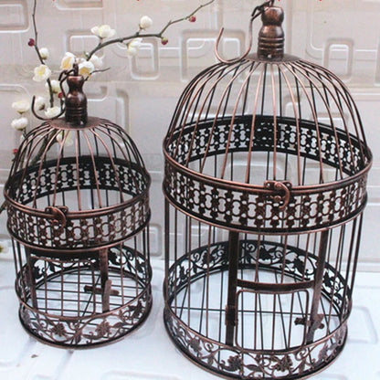 Iron Bird Cage Iron Bird Cage Wedding Decor Flower Cage Decor Props Bird Cage Hanging Flower Frame Bird Cage Decor Bird Cage