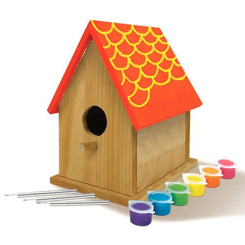 Bird House with Wind Chimes Kit, 1 Each