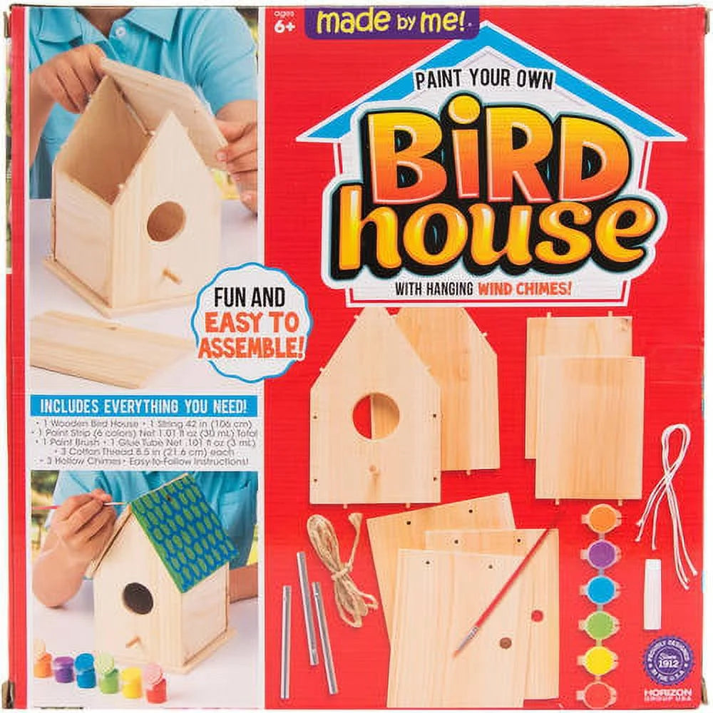 Bird House with Wind Chimes Kit, 1 Each
