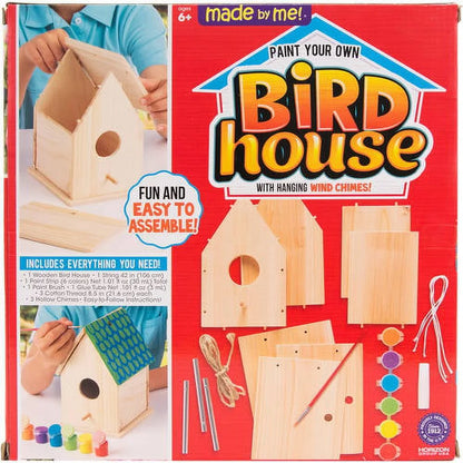 Bird House with Wind Chimes Kit, 1 Each
