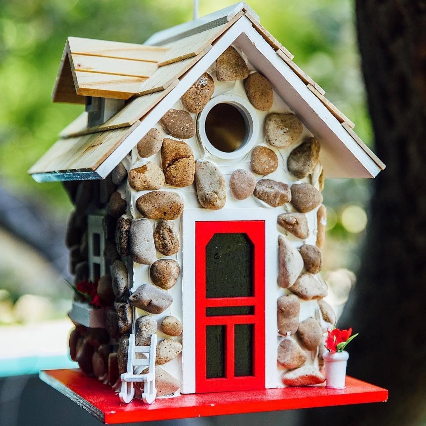 Stone Cottage Bird House