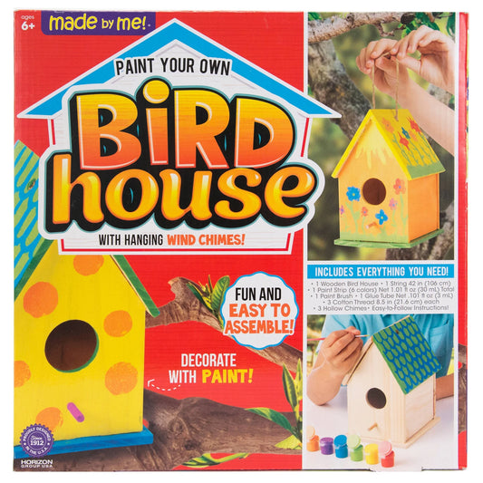 Bird House with Wind Chimes Kit, 1 Each