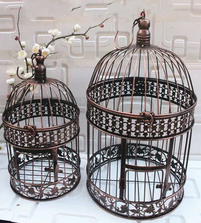 Iron Bird Cage Iron Bird Cage Wedding Decor Flower Cage Decor Props Bird Cage Hanging Flower Frame Bird Cage Decor Bird Cage