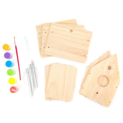 Bird House with Wind Chimes Kit, 1 Each