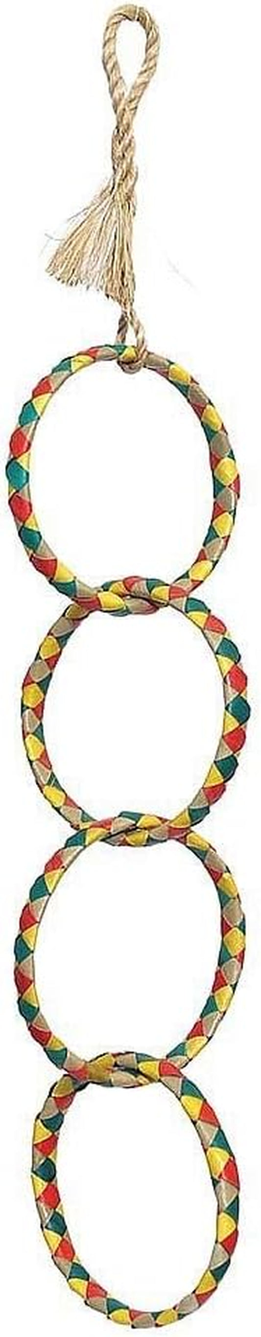 4 Ring Chain 17" Small Bird Toy